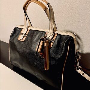 COACH Leather Taylor Spectator Crossbody Satchel Authentic Designer Timeless